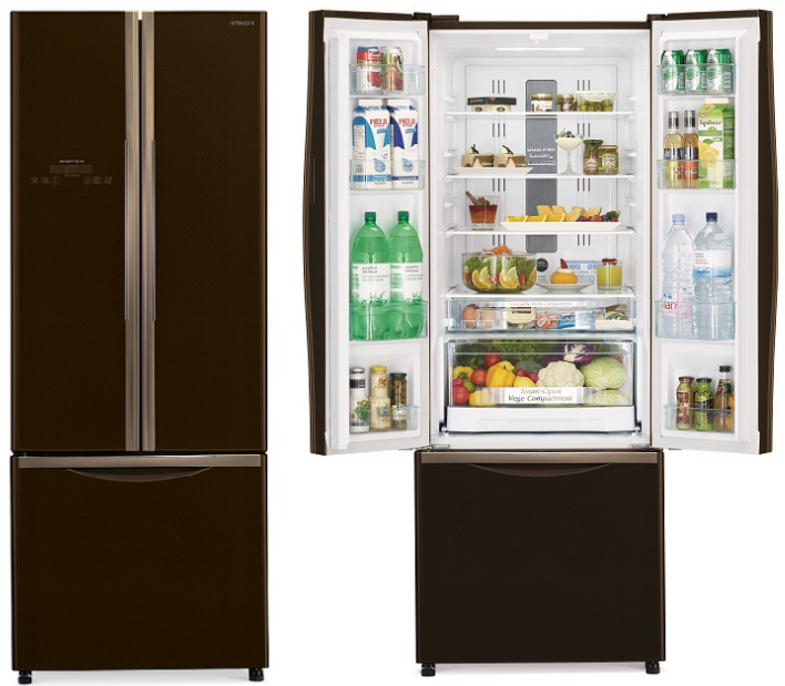 Холодильники с нижней морозильной камерой Hitachi