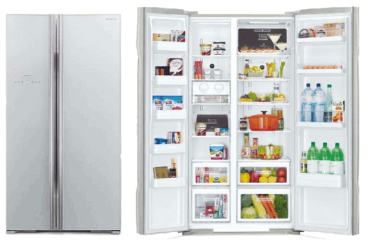Двухдверные холодильники Hitachi