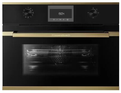 Компактный духовой шкаф с микроволнами Kuppersbusch CBM 6330.0 S4 Gold