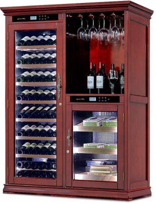Винный шкаф Meyvel MV108-WM2-BAR-HUM-C